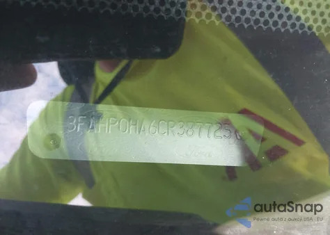 2012 Ford Fusion Se from USA, damaged, VIN 3FAHP0HA6CR387725